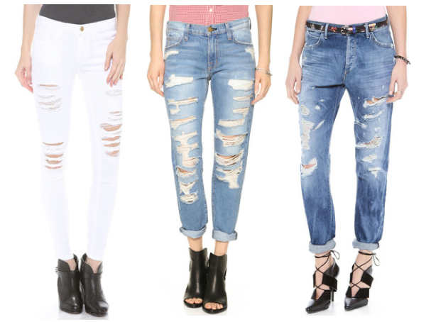 How to distress jeans DIY | HireRush Blog