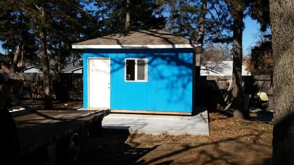 Shed movers, portable buildings, Mover (405) 737-3104 