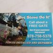 Photo #21: Need a Fence installed or Repaired "Let  Steve Do It "