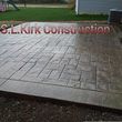 Photo #1: Decorative Stamped Concrete. S.L.Kirk construction