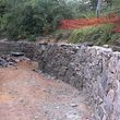 Photo #7: FirePlace Remodel Stone Veneer Block Wall Interlocking Concrete Pavers