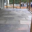 Photo #12: FirePlace Remodel Stone Veneer Block Wall Interlocking Concrete Pavers