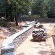 Photo #14: FirePlace Remodel Stone Veneer Block Wall Interlocking Concrete Pavers