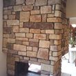 Photo #21: FirePlace Remodel Stone Veneer Block Wall Interlocking Concrete Pavers