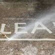 Photo #1: Power washing concrete cleaning